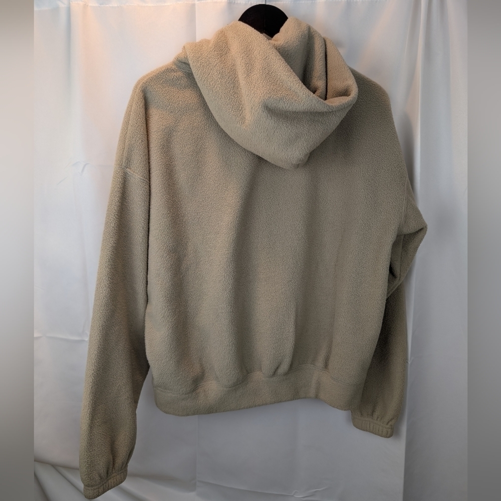 Essentials Polar Fleece Hoodie size XS oversized in EUC - Picture 12 of 13